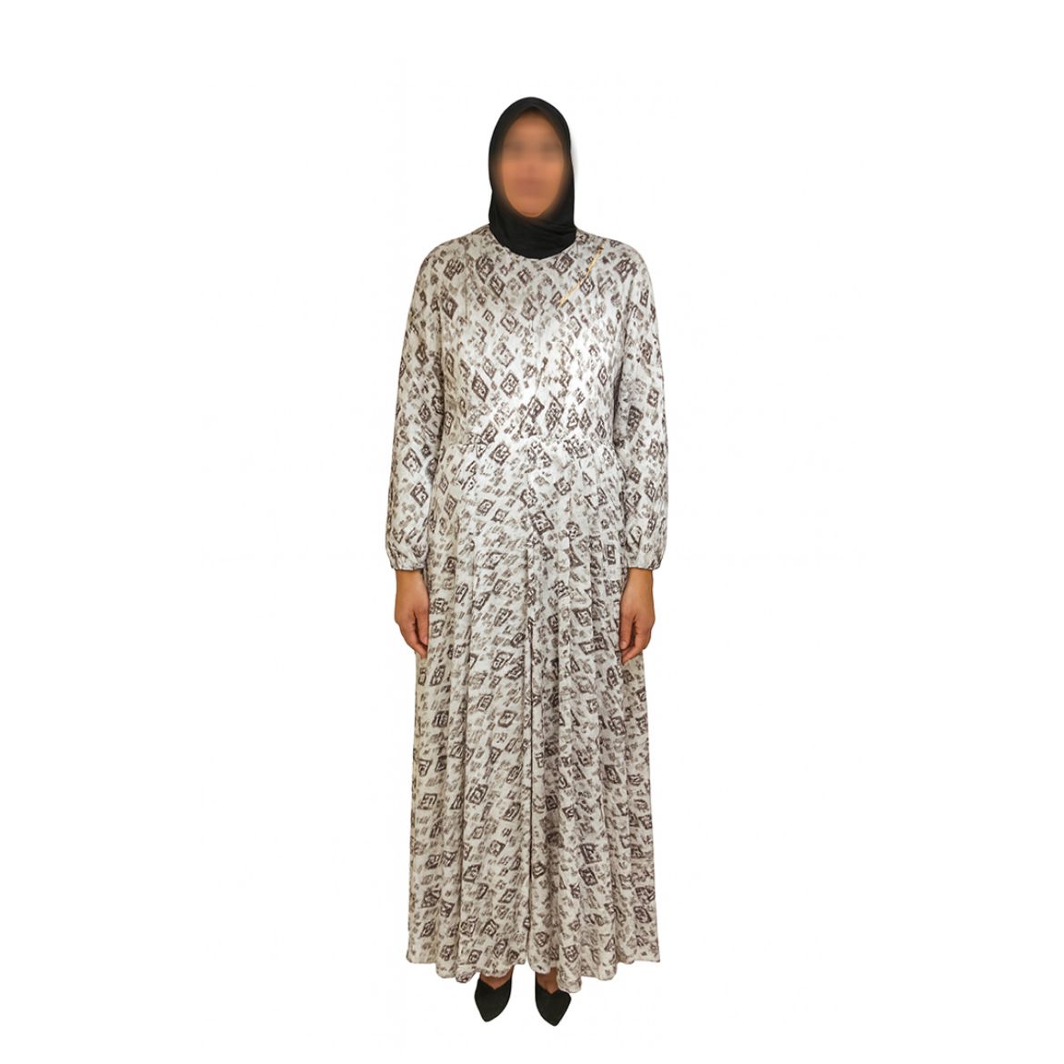 Picture of فستان مشجر نصار 774