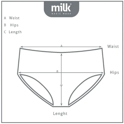 Picture of بكيني سادة باك 3*1 Milk